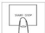 TECHNICS SP10RE - Paina [START-STOP]-painiketta. - 2