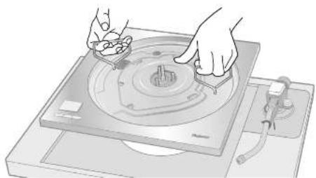 TECHNICS SP10RE - Mounting to the cabinet - 2