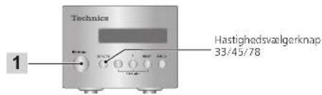 TECHNICS SP10RE - Forberedelse - 1