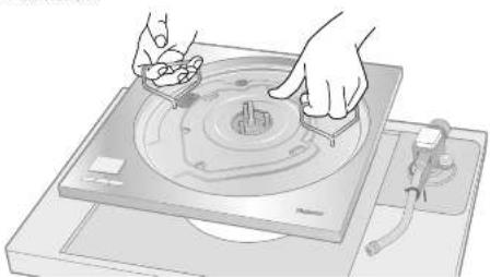 TECHNICS SP10RE - Avant d'assembler le lecteur (Concernant le meuble et le bras de lecture) - 2