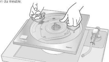 TECHNICS SP10RE - En ce qui concerne le montage du bras de lecture - 2