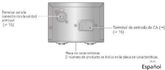 TECHNICS SP10RE - Nombre de las piezas - 4