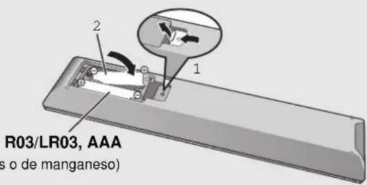 TECHNICS SUR1EG - Uso del control remot - 1