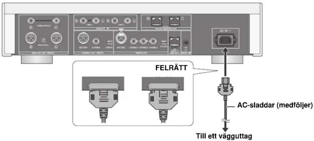 TECHNICS SUR1EG - Natsladdsanslutting - 1