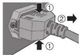 TECHNICS SUR1EG - Netzkabelanschluss - 2