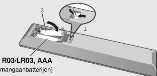 TECHNICS SUR1EG - Deafstandsbediening gebruiken - 1