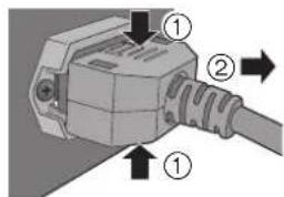 TECHNICS SUR1EG - AC mains lead connection - 2