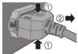 TECHNICS SUR1AE - AC mains lead connection - 2