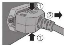 TECHNICS SUR1AE - Netzkabelanschluss - 2