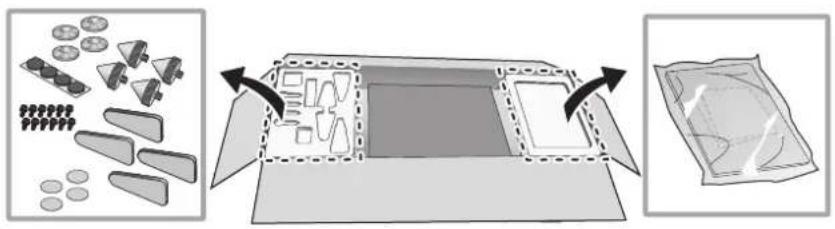 TECHNICS SBG90E - Fixation des embases - 1
