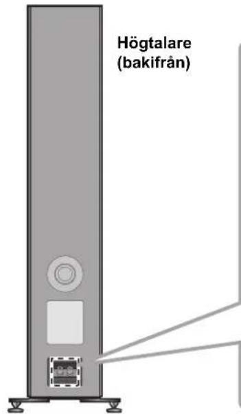 TECHNICS SBG90E - Hur du förbereder kablar och ansluter - 1