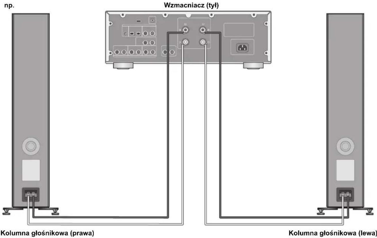 TECHNICS SBG90E - Podłączanie do wzmacniacza - 1