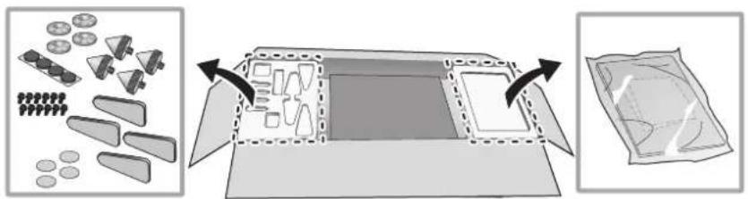 TECHNICS SBG90E - Fixation des embases - 1