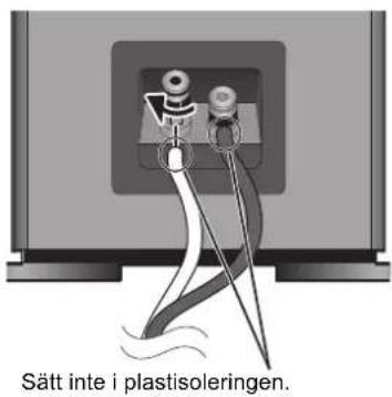 TECHNICS SBG90E - Hur du förbereder kablar och ansluter - 3