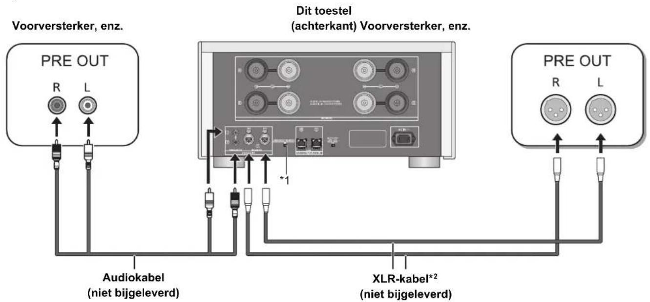 TECHNICS SER1EB - Verbinding makes met analogue audio-uitgangsapparaten - 1