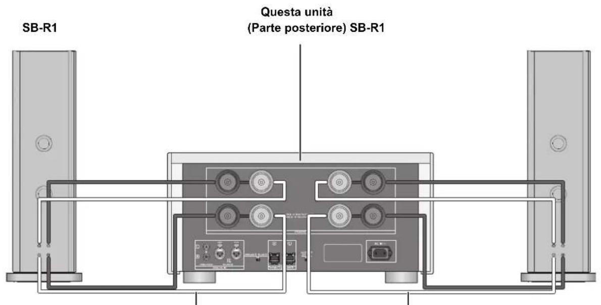 TECHNICS SER1EB - Collegamento diffusore - 4