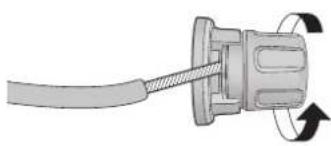 TECHNICS SER1EB - ■ Anslutning med en kabel - 3