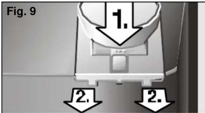 SIEMENS PA0620M - Fitting the air expulsion tube and accessories onto the appliance - 2