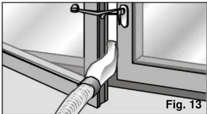 SIEMENS PA0620M - Ways of releasing air outdoors Temporary installation - 1
