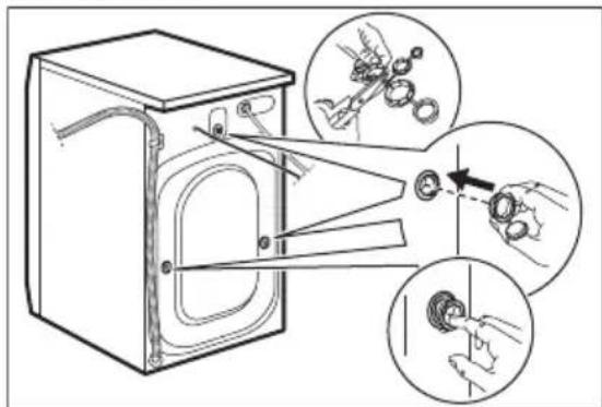 ZANUSSI ZR8431AWF - AUFSTELLEN UND AUSRICHTEN - 4