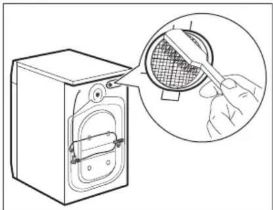 ZANUSSI ZR7421WF - REINIGEN DES ZULAUFSCHLAUCHS UND VENTILSIEBS - 3