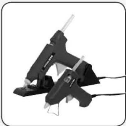 Workzone 53287 - JEU DE PISTOLETS À COLLE CHAULE - 2