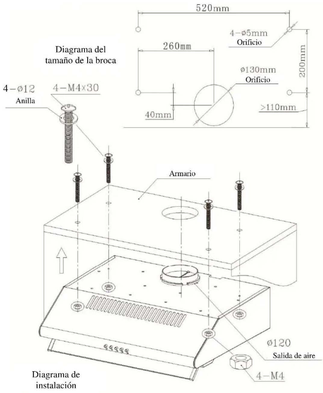 Orima ORT 3029 D - - Exhaustor Tradicional - 1