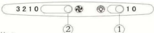 Orima ORT 3029 D - Interruptor deslizante: - 1
