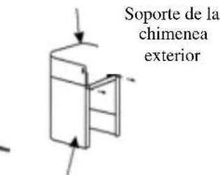 Orima ORT 3029 D - - Exhaustor de chimenea con estructura de vidrio - 6