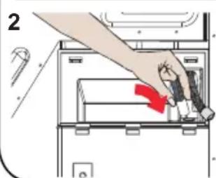 Orima ORC 81 - Conexión de la manguera de desagüe - 3