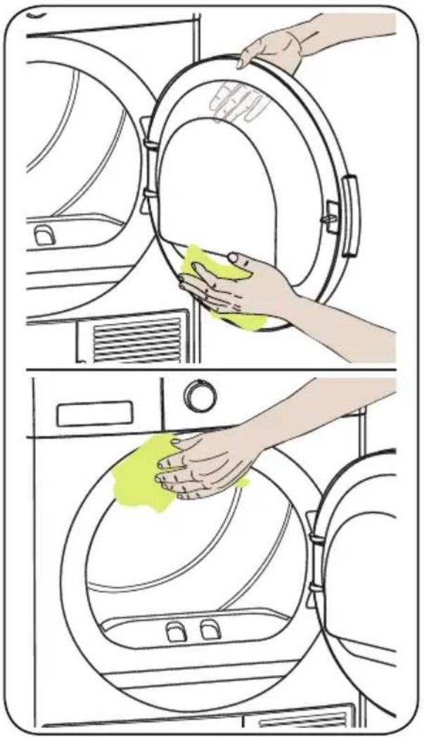 Orima ORC 81 - Cleaning the Inner Surface of the Loading Door - 1