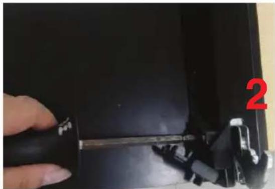 BLAUPUNKT 5B36N 0250 - Upute za ugradnjuPokrova okvira vrata i sklapanje rotirajućeg nosača - 19