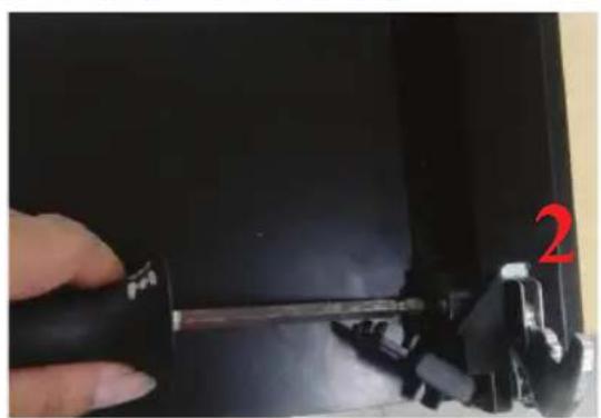 BLAUPUNKT 5B36N 0250 - Installation instruction of the door frame up cover and rotation bracket assembly - 18
