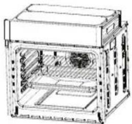 BLAUPUNKT 5B36N 0250 - UPOZORENJE O POLOŽAJU POLICA: - 1