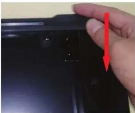 BLAUPUNKT 5B36N 0250 - Installation instruction of the door frame up cover and rotation bracket assembly - 25
