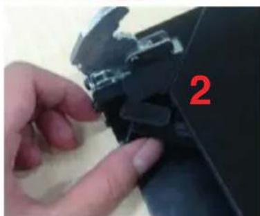 BLAUPUNKT 5B36N 0250 - Instructions d'installation de la bande de recouvrement de la porte et de l'ensemble du support rotatif - 12