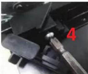 BLAUPUNKT 5B36N 0250 - Instrucciones para sustituir la cubierta del marco de la puerta y los soportes giratorios - 23