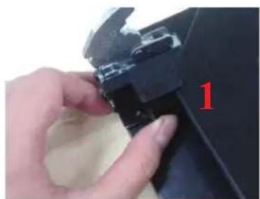 BLAUPUNKT 5B36N 0250 - Installation instruction of the door frame up cover and rotation bracket assembly - 11