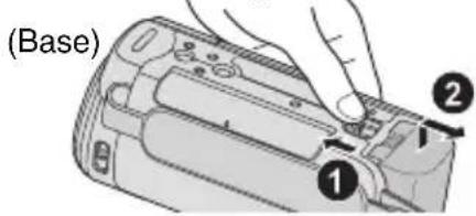 JVC Everio GZE205BE - Carica del pacco batteria - 2