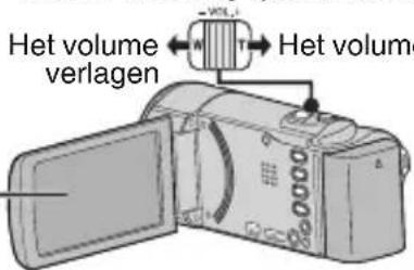 JVC Everio GZE205BE - Bestanden afspelen/wissen op dit apparaat - 2