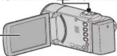 JVC Everio GZE205BE - Воспроизведение/удаление файлов на аппарате - 2