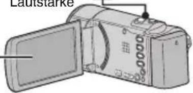 JVC Everio GZE205BE - Wiedergabe/Löschen von Dateien mit diesem Gerät - 2