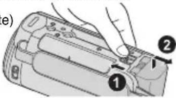 JVC Everio GZE205RE - Laden des Akkus - 2