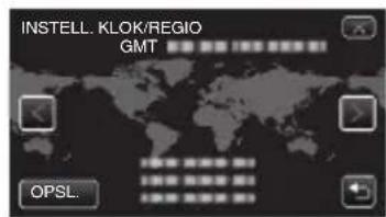 JVC Everio GZE205RE - Selecteer de regio waarin u woont en tik op "OPSL". - 1