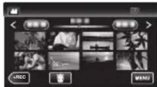 JVC Everio GZE205RE - Lecture/suppression de fichiers sur cet apparéil - 2