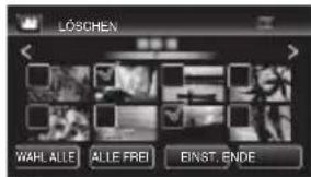 JVC Everio GZE200WE - Wiedergabe/Löschen von Dateien mit thisem Gerät - 3