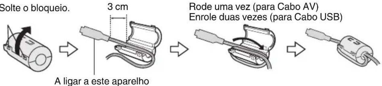 JVC Everio GZE200WE - Colocar o Filtro Core - 1