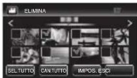 JVC Everio GZE209BE - Riproduzione/eliminazione di file sulla presente unità - 3