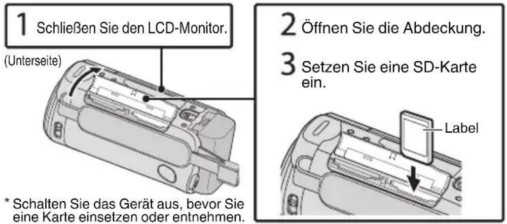 JVC Everio GZE209BE - VORSICHT - 1
