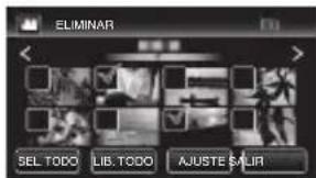 JVC Everio GZE209BE - Reproducir/eliminar archivos en esta unidad - 3